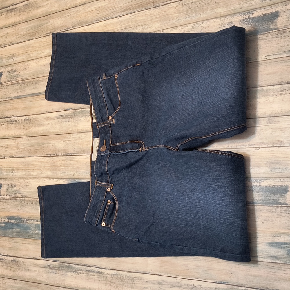 Peace of Cloth dark lasting fit bootcut denim 6